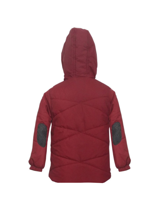 Kids unisex winter jacket Wine